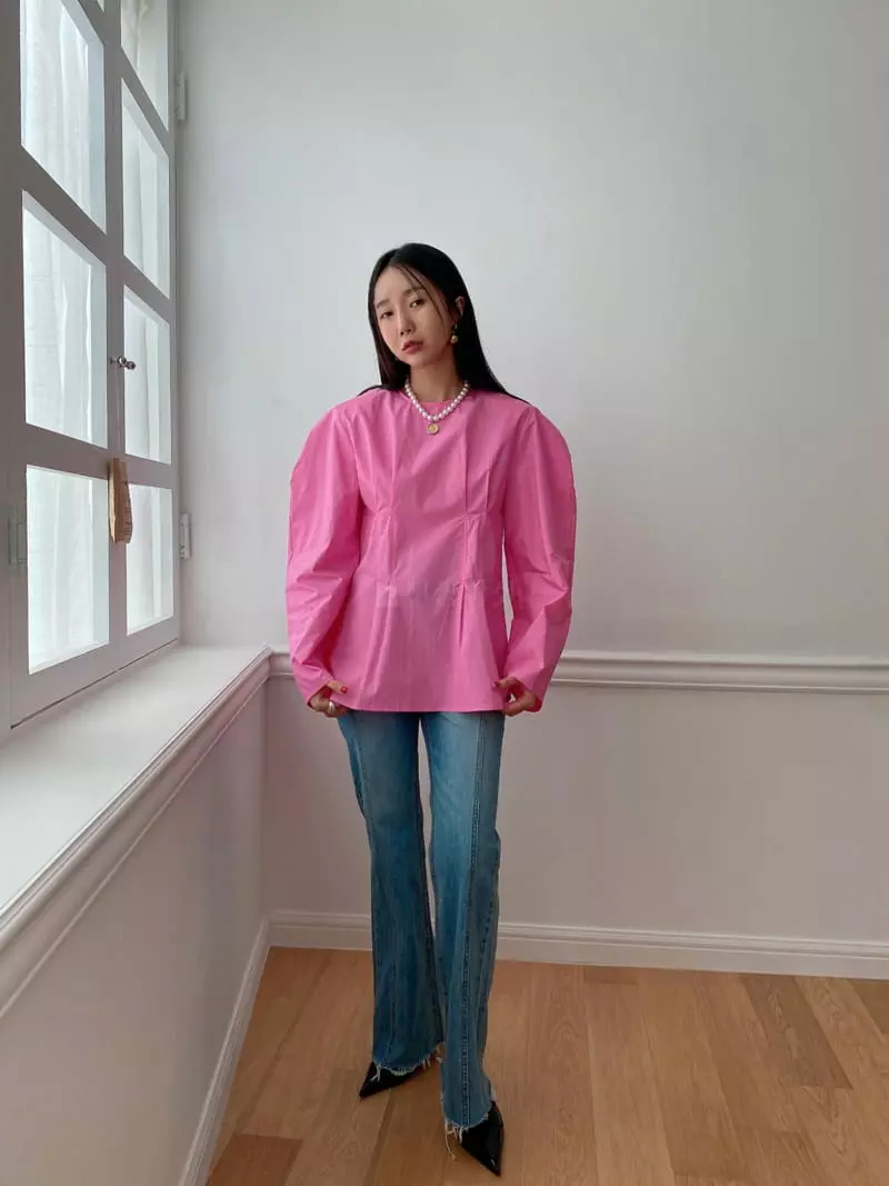Made - Korean Women Fashion - #momslook - Opening Blouse - 3