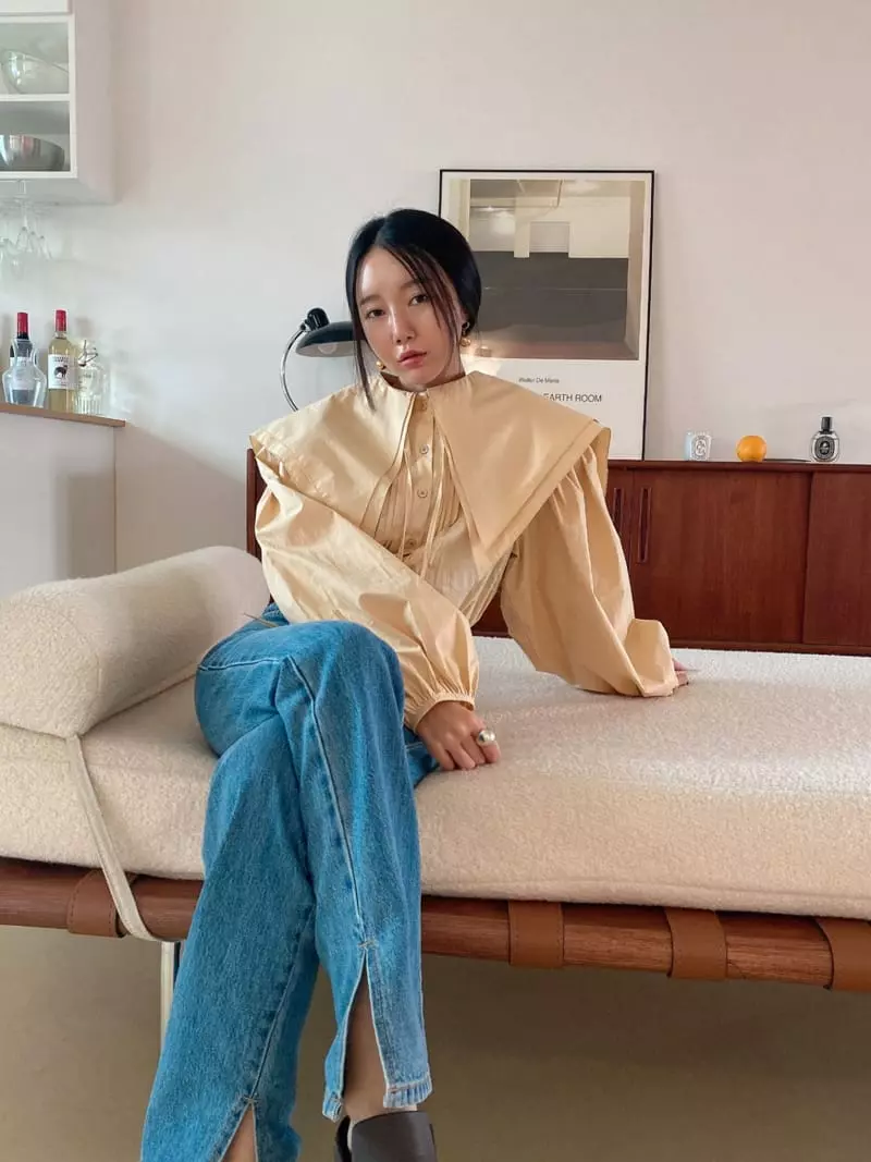 Made - Korean Women Fashion - #momslook - See U Blouse