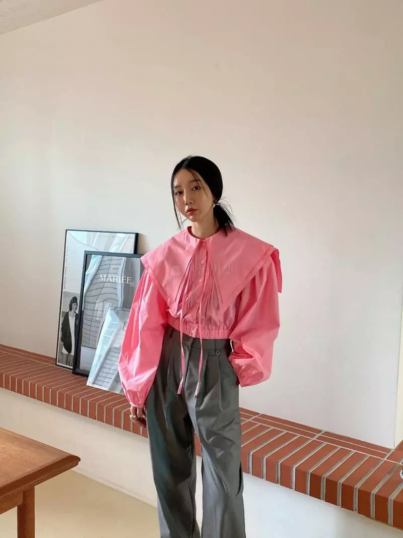 Made - Korean Women Fashion - #momslook - See U Blouse - 12