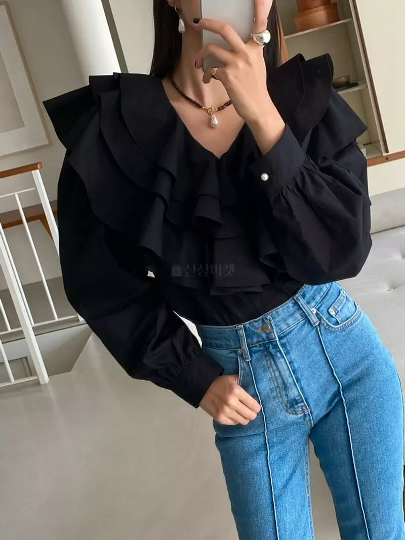 Made - Korean Women Fashion - #momslook - Signal Blouse - 12