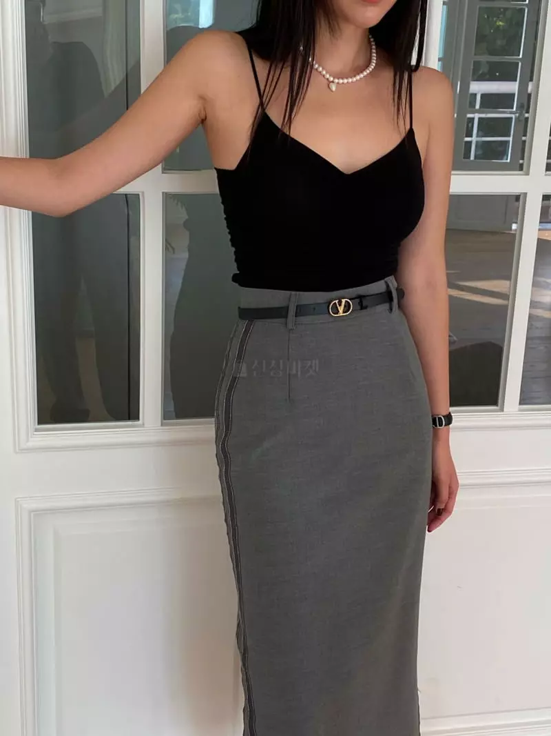 Made - Korean Women Fashion - #momslook - Shawl Top Sleevelss - 11