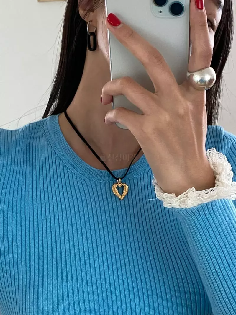 Made - Korean Women Fashion - #momslook - Mimi Knit Tee - 12