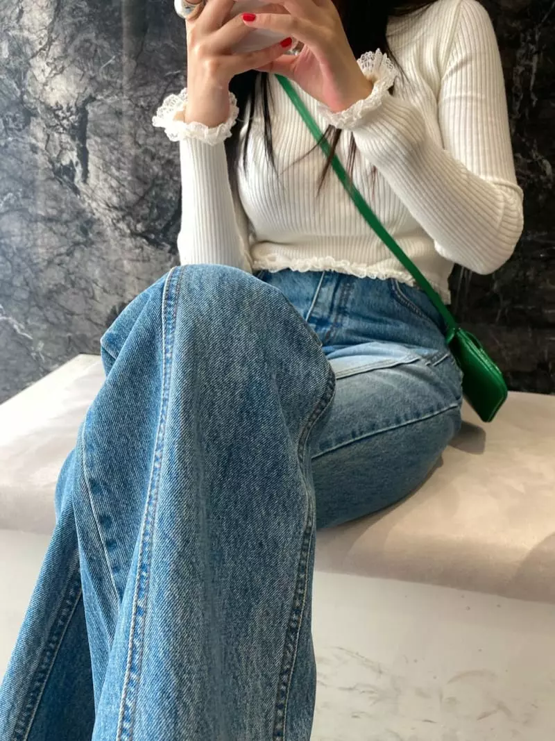 Made - Korean Women Fashion - #momslook - Mimi Knit Tee - 6