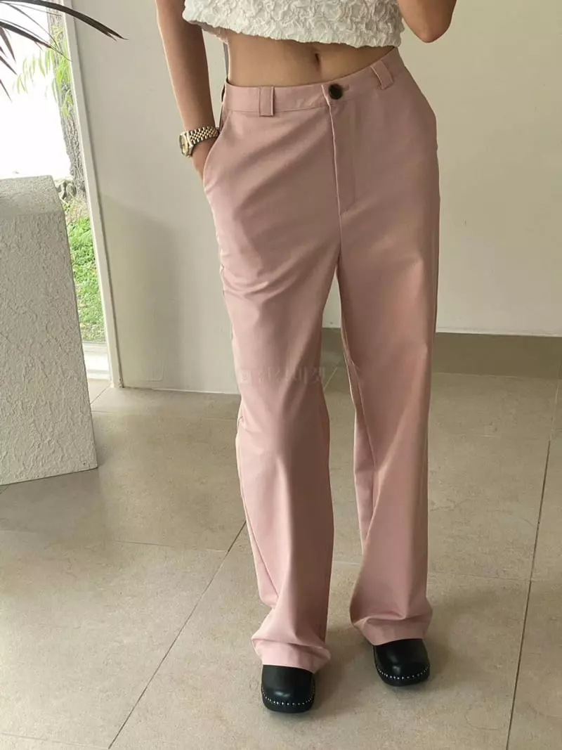 Made - Korean Women Fashion - #womensfashion - Low Pants - 4