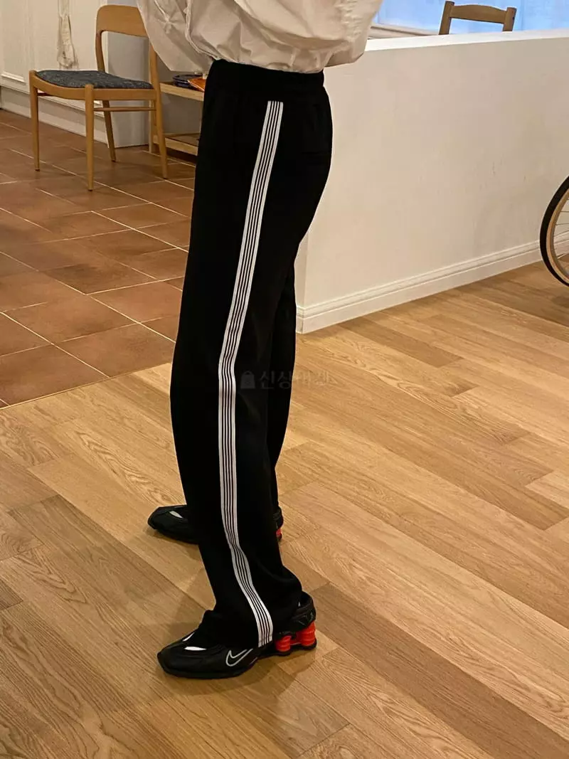 Made - Korean Women Fashion - #momslook - Line Pants - 6