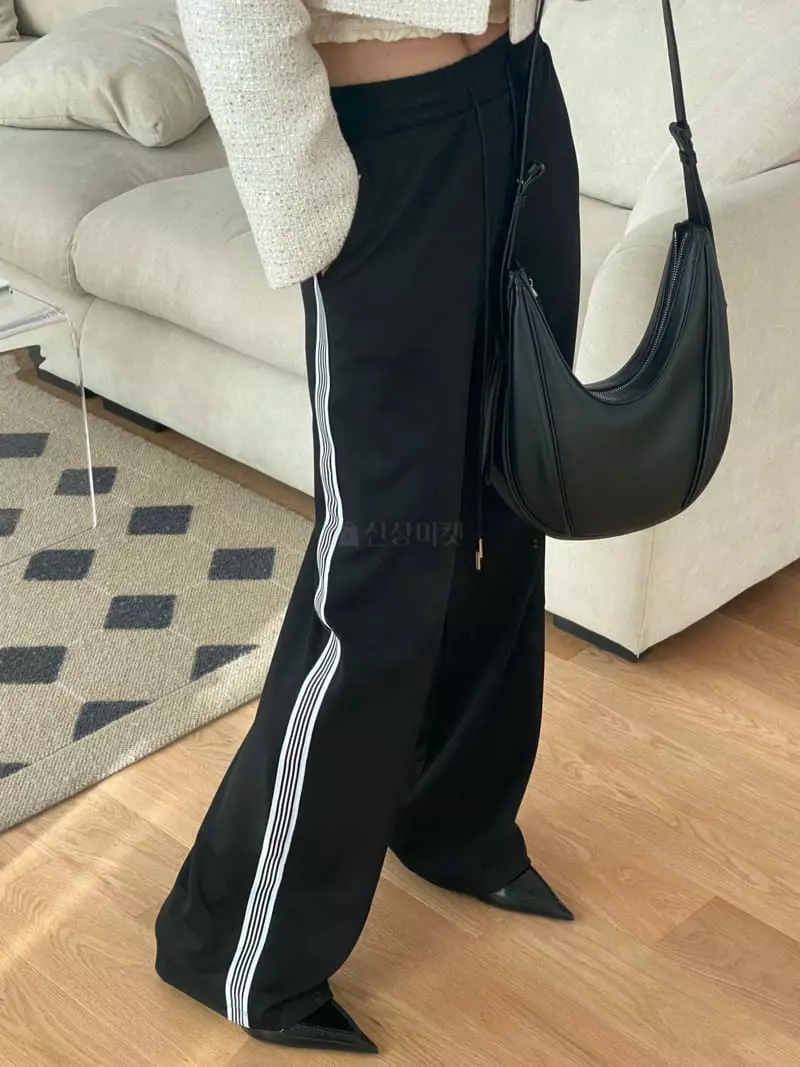 Made - Korean Women Fashion - #momslook - Line Pants - 8