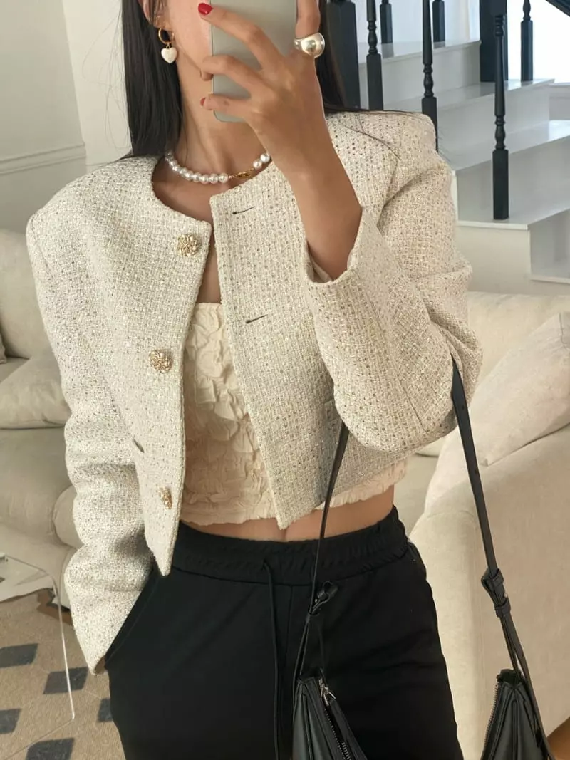 Made - Korean Women Fashion - #thelittlethings - Flower Pearl Necklace - 4