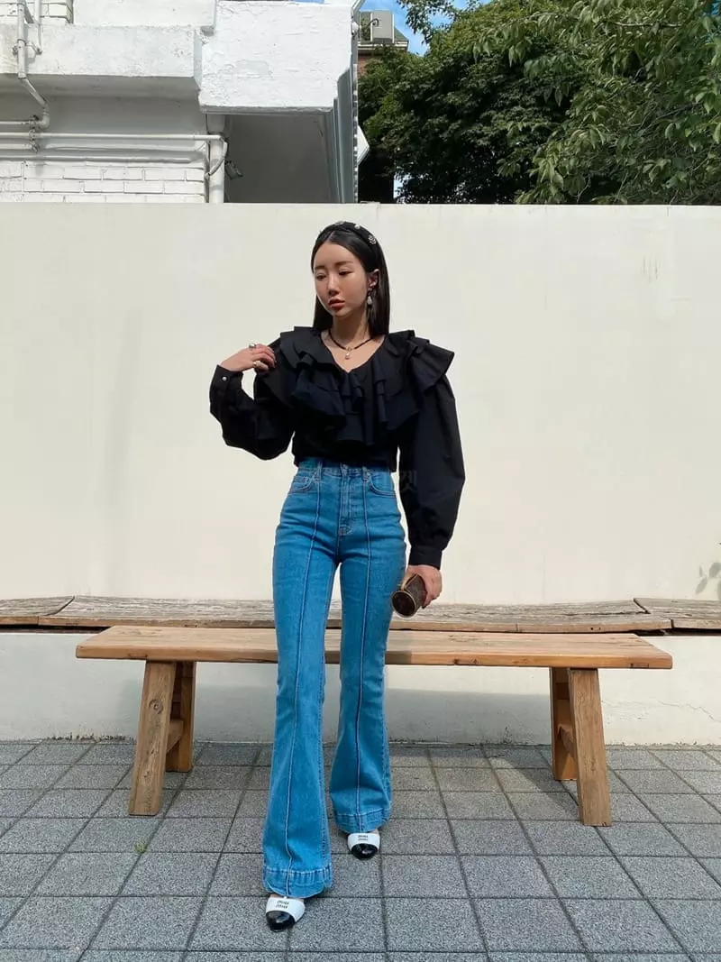 Made - Korean Women Fashion - #pursuepretty - Signal Blouse - 10