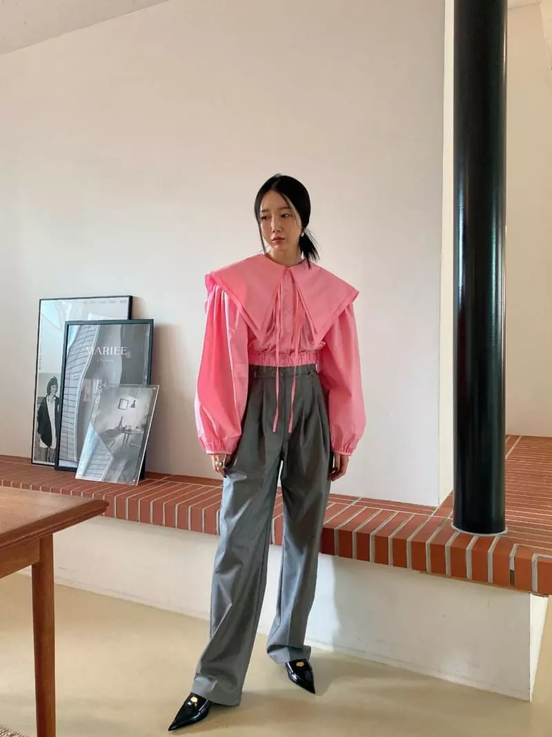 Made - Korean Women Fashion - #romanticstyle - See U Blouse - 8