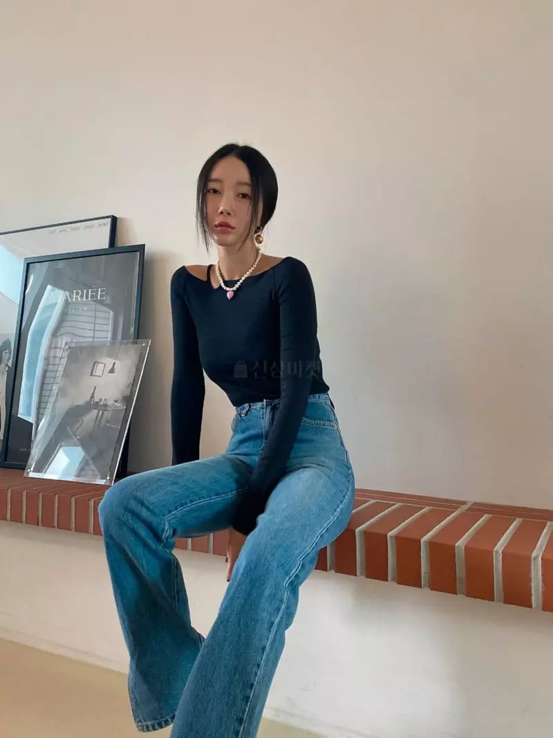 Made - Korean Women Fashion - #romanticstyle - Second Tee - 2
