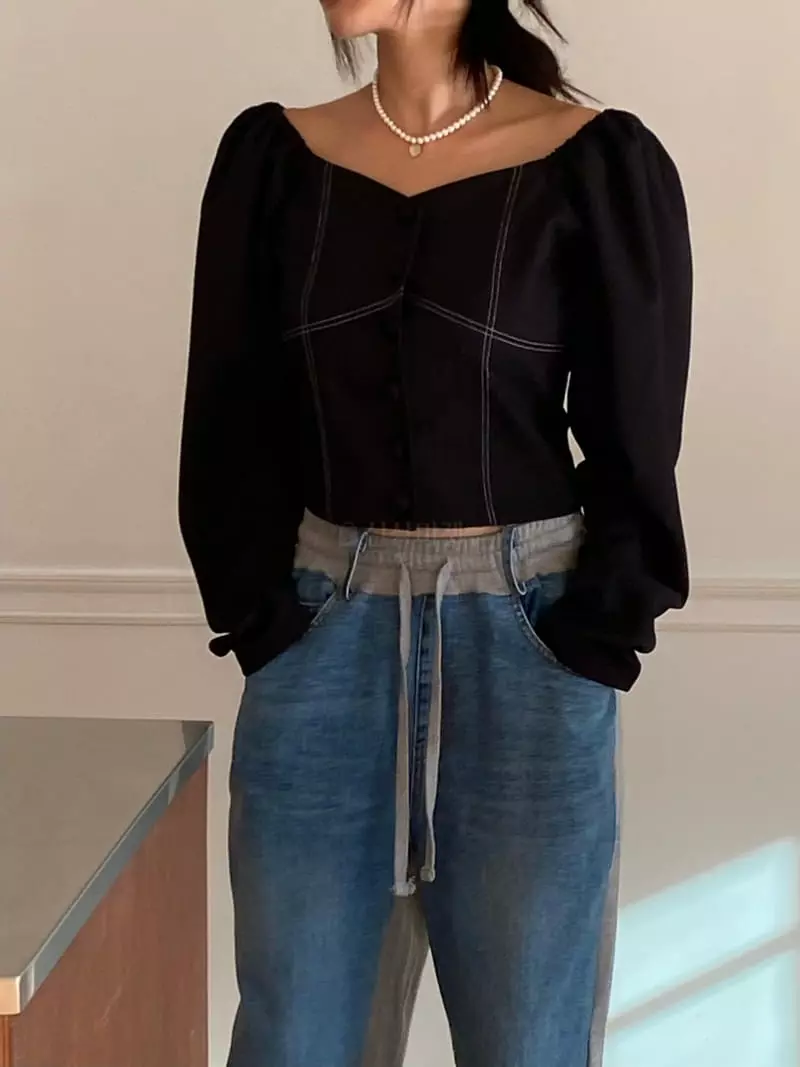 Made - Korean Women Fashion - #restrostyle - Pink Necklace - 4