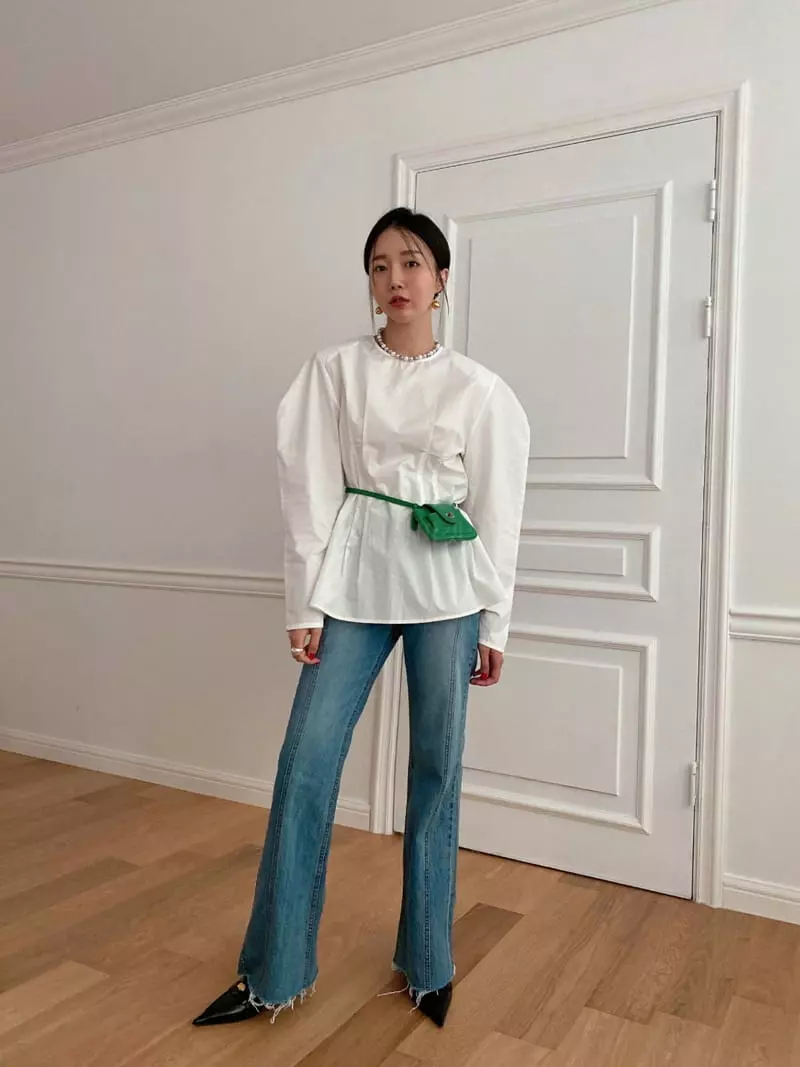 Made - Korean Women Fashion - #shopsmall - Opening Blouse - 11