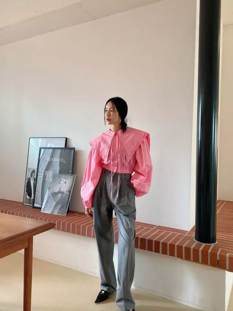 Made - Korean Women Fashion - #shopsmall - See U Blouse - 9