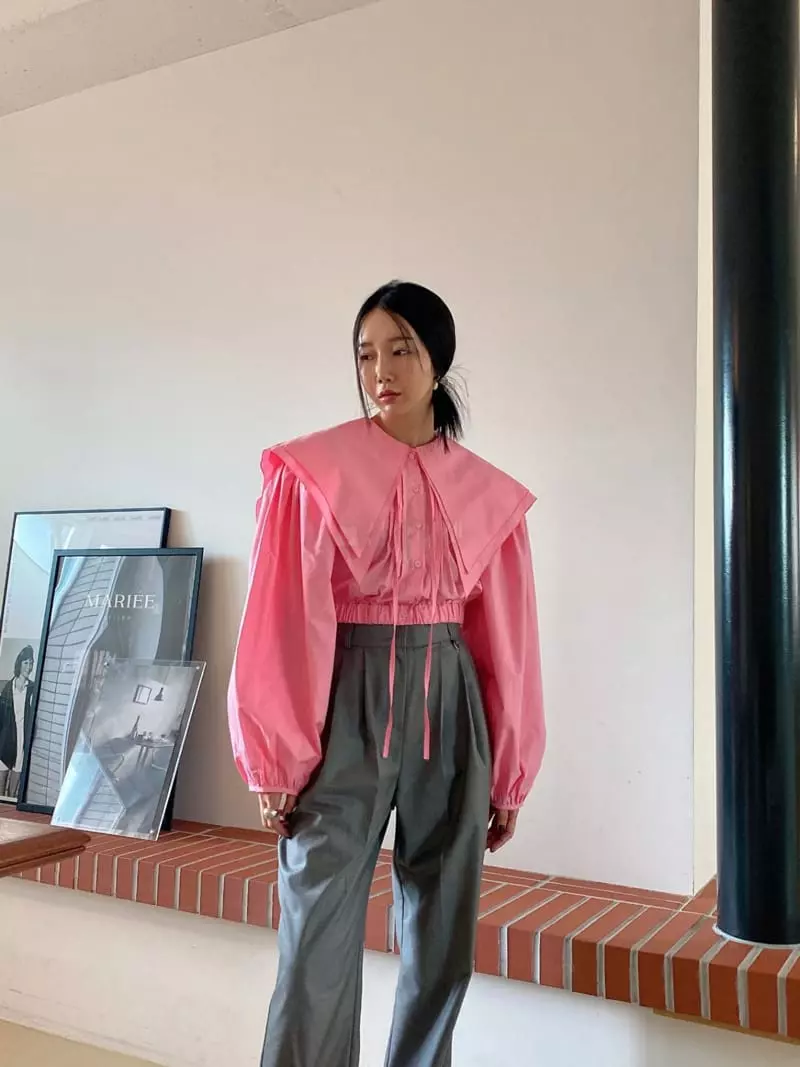 Made - Korean Women Fashion - #thatsdarling - See U Blouse - 10