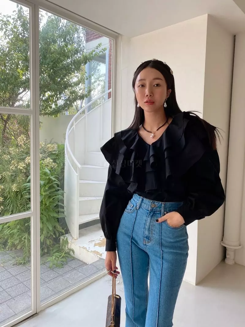 Made - Korean Women Fashion - #thatsdarling - Signal Blouse - 6