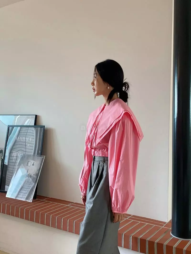 Made - Korean Women Fashion - #thelittlethings - See U Blouse - 11