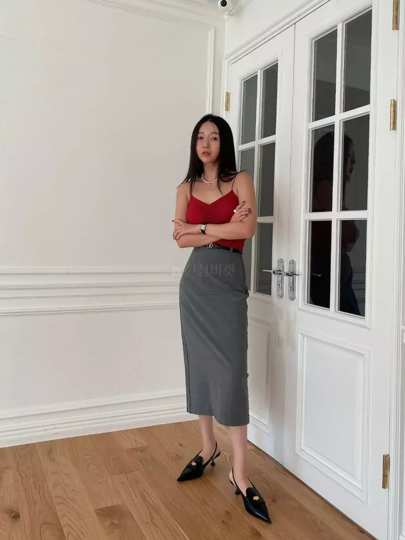 Made - Korean Women Fashion - #thelittlethings - Shawl Top Sleevelss - 6