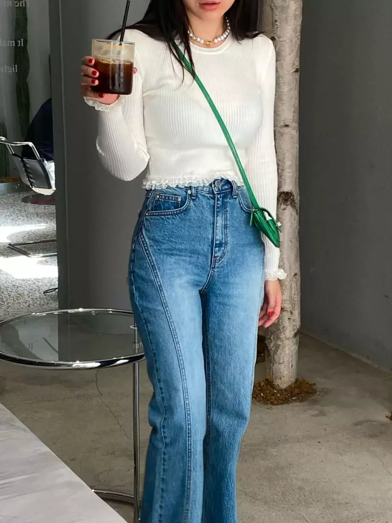 Made - Korean Women Fashion - #thelittlethings - Mimi Knit Tee