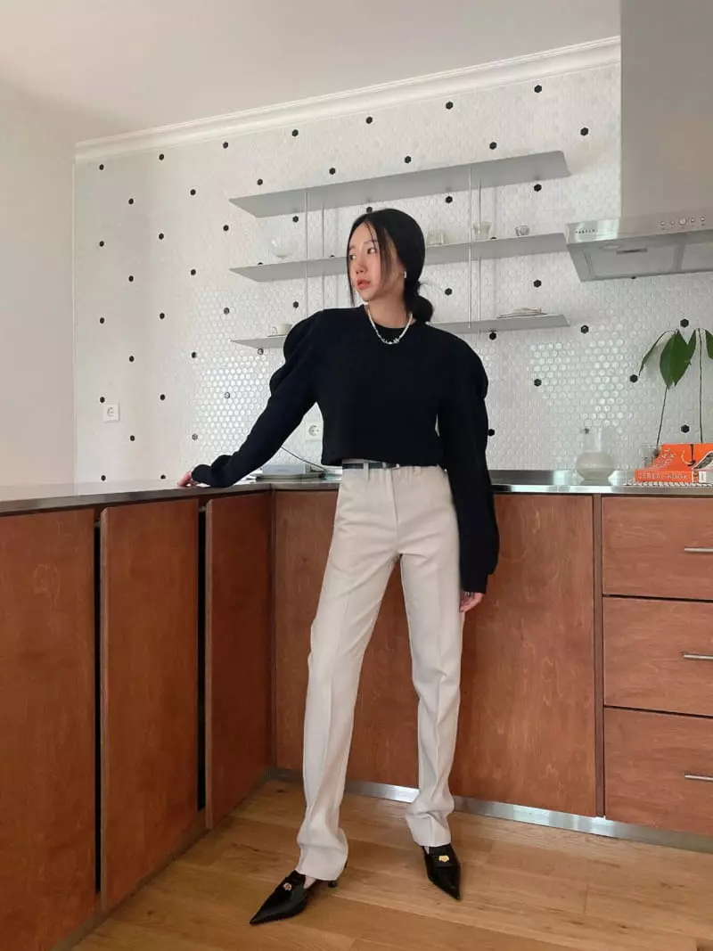 Made - Korean Women Fashion - #vintageinspired - Wiggle Tee - 11