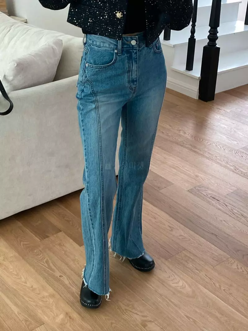 Made - Korean Women Fashion - #vintageinspired - Crove Bootscut Pants - 11