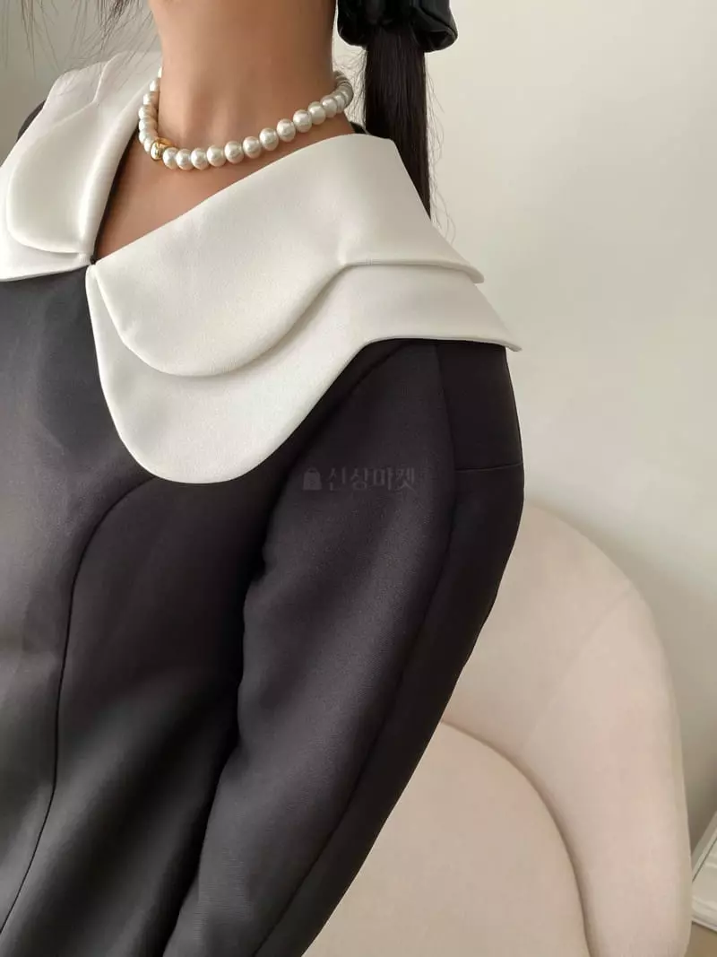 Made - Korean Women Fashion - #vintageinspired - Gold Ball Necklace - 9