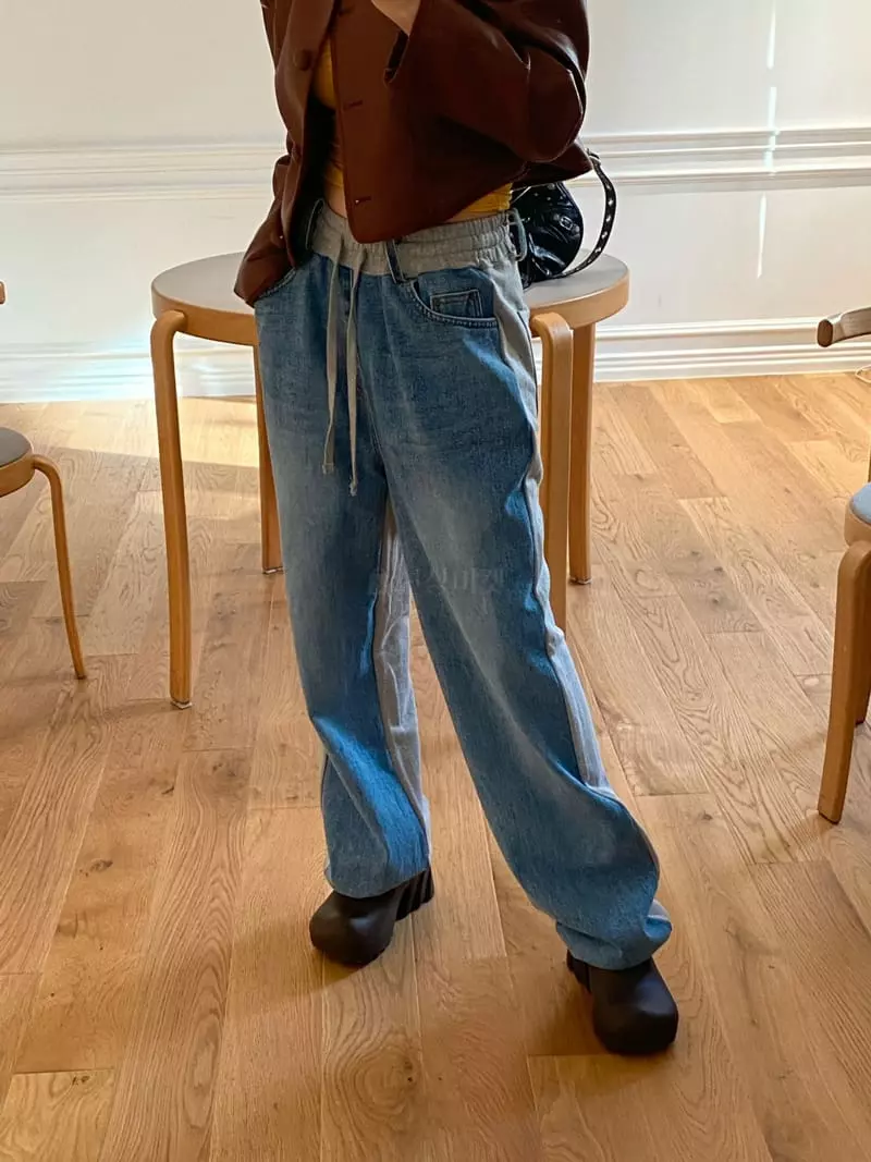 Made - Korean Women Fashion - #vintageinspired - Hip Jeans - 4