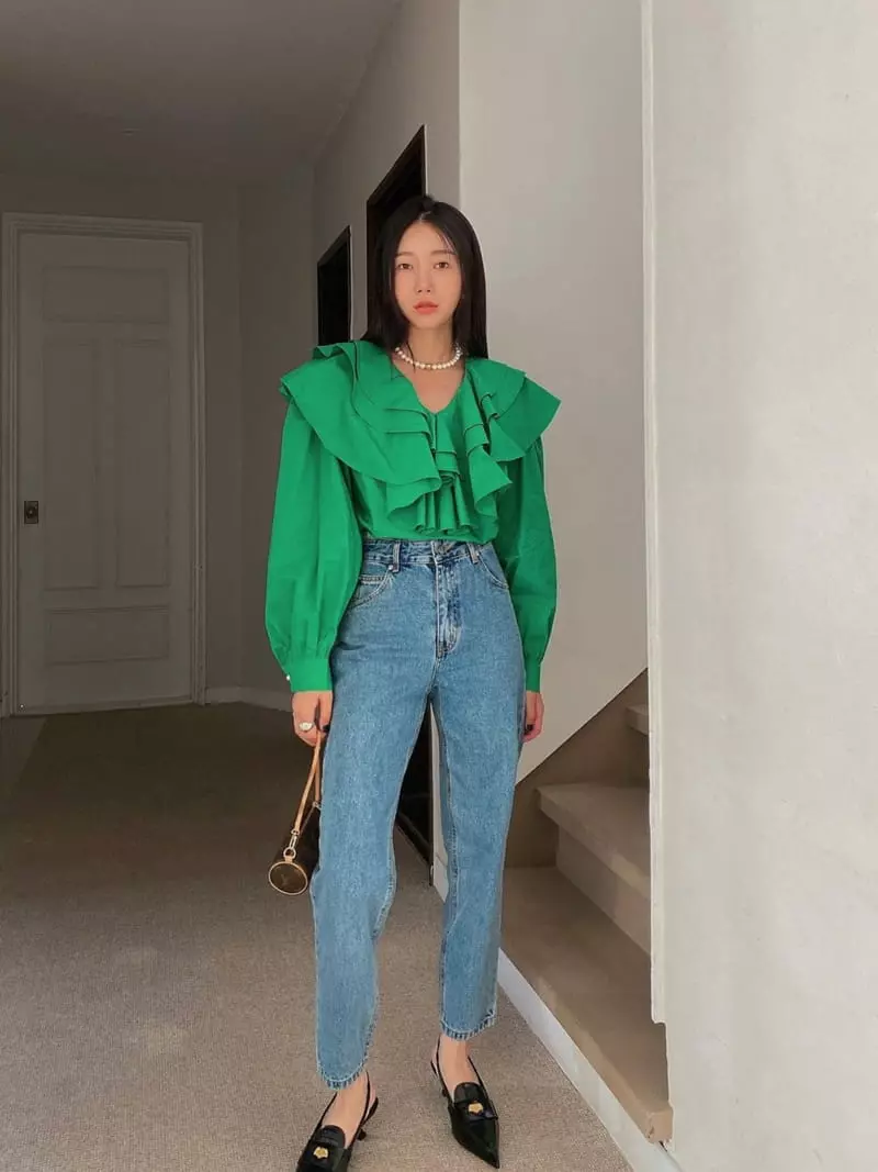 Made - Korean Women Fashion - #vintagekidsstyle - Signal Blouse