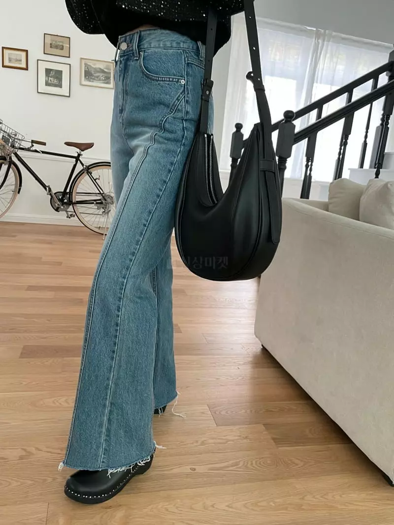 Made - Korean Women Fashion - #vintagekidsstyle - Crove Bootscut Pants - 12