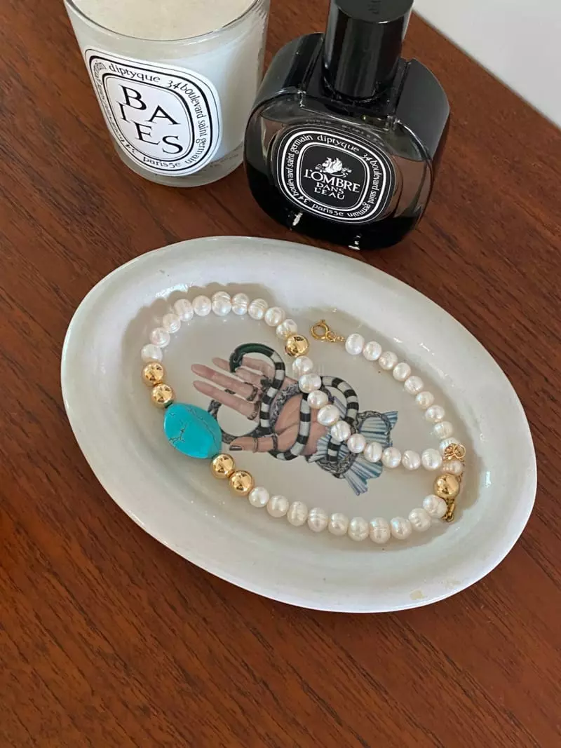 Made - Korean Women Fashion - #womensfashion - Turky Pearl Necklace - 8