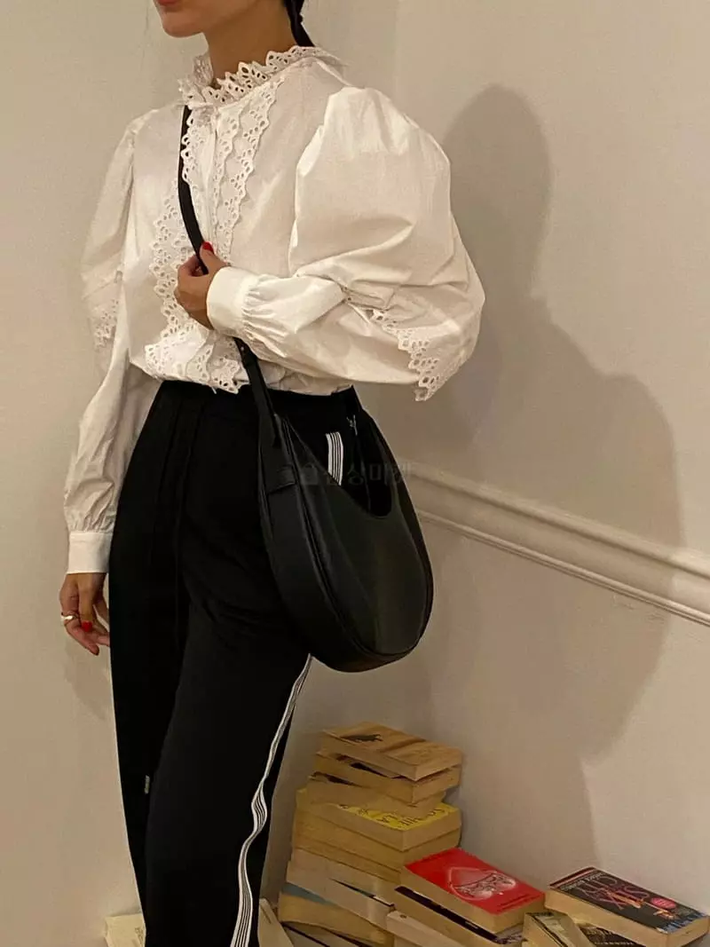 Made - Korean Women Fashion - #womensfashion - Serdic Blouse - 6