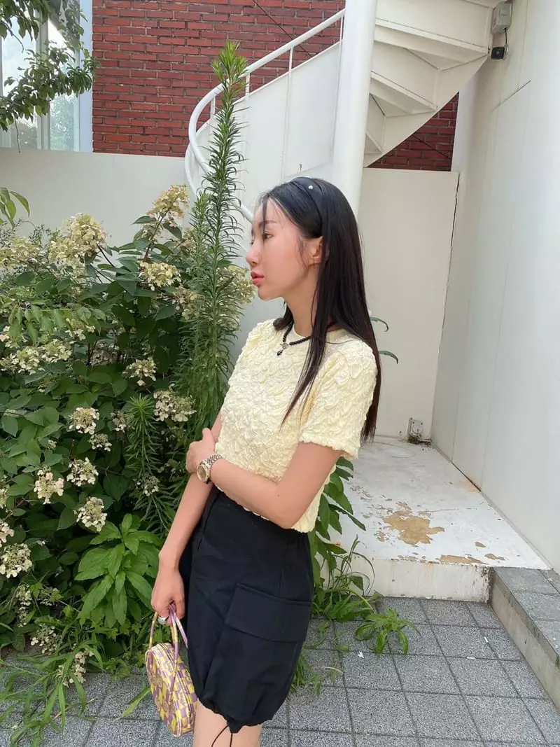 Made - Korean Women Fashion - #momslook - Rose Tee - 4
