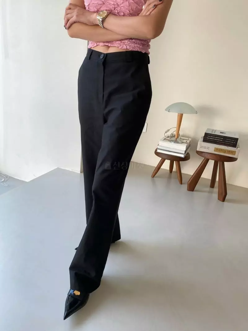 Made - Korean Women Fashion - #womensfashion - Low Pants - 9