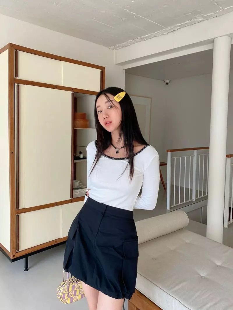 Made - Korean Women Fashion - #womensfashion - Label Tee - 9