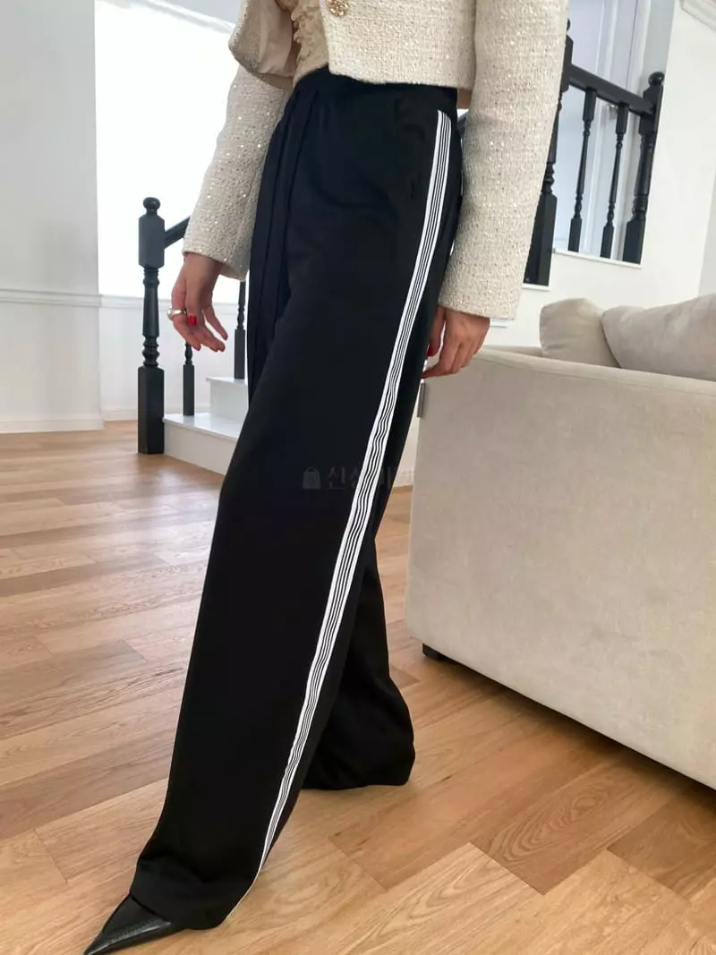Made - Korean Women Fashion - #womensfashion - Line Pants - 11