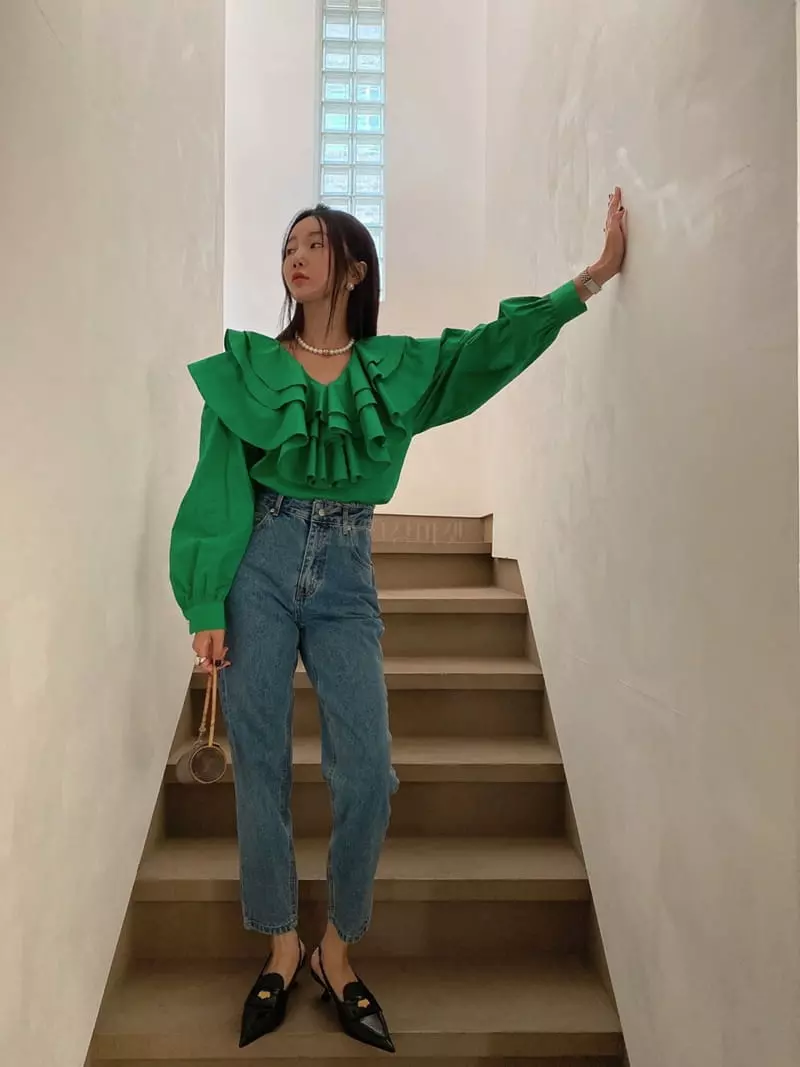 Made - Korean Women Fashion - #womensfashion - Signal Blouse