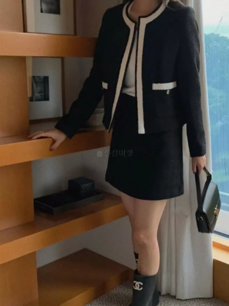 Magnet - Korean Women Fashion - #momslook - Tabo Twid Jacket - 6