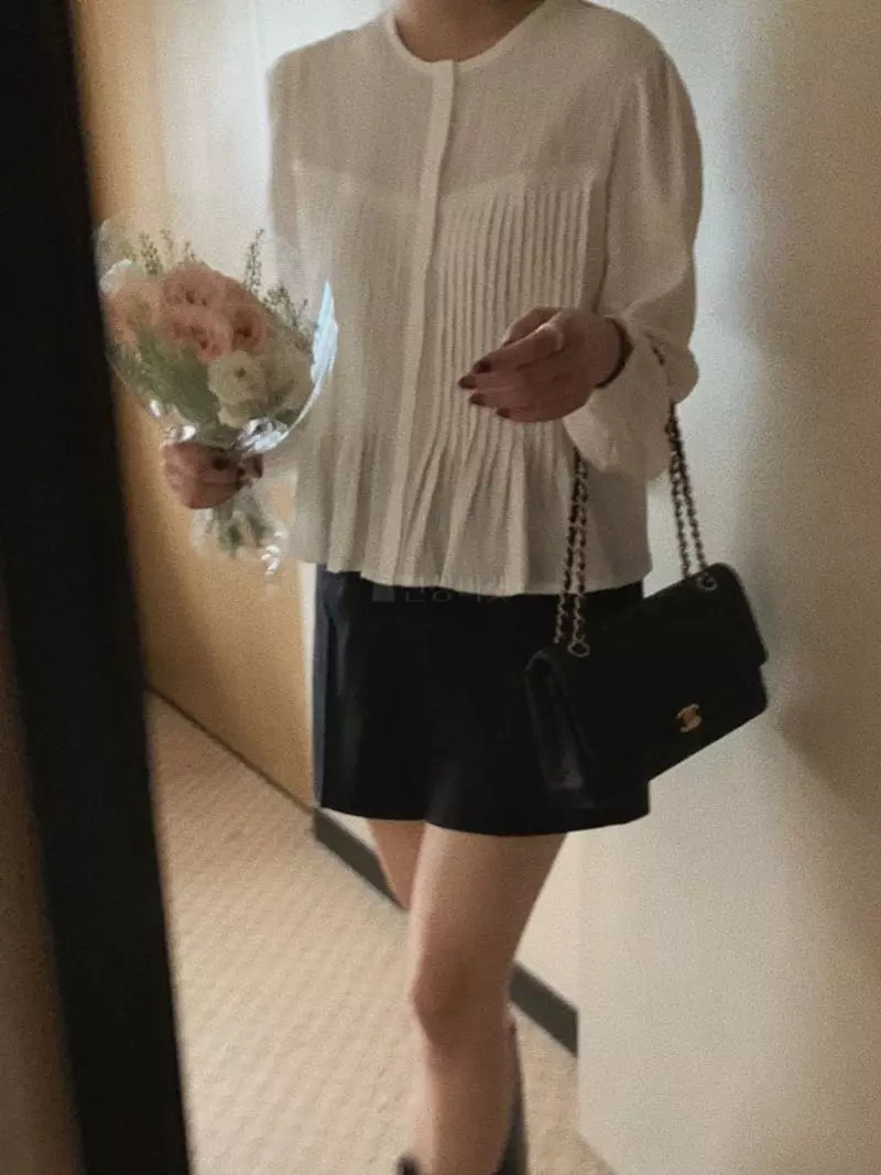 Magnet - Korean Women Fashion - #pursuepretty - Melbourne Blouse - 2