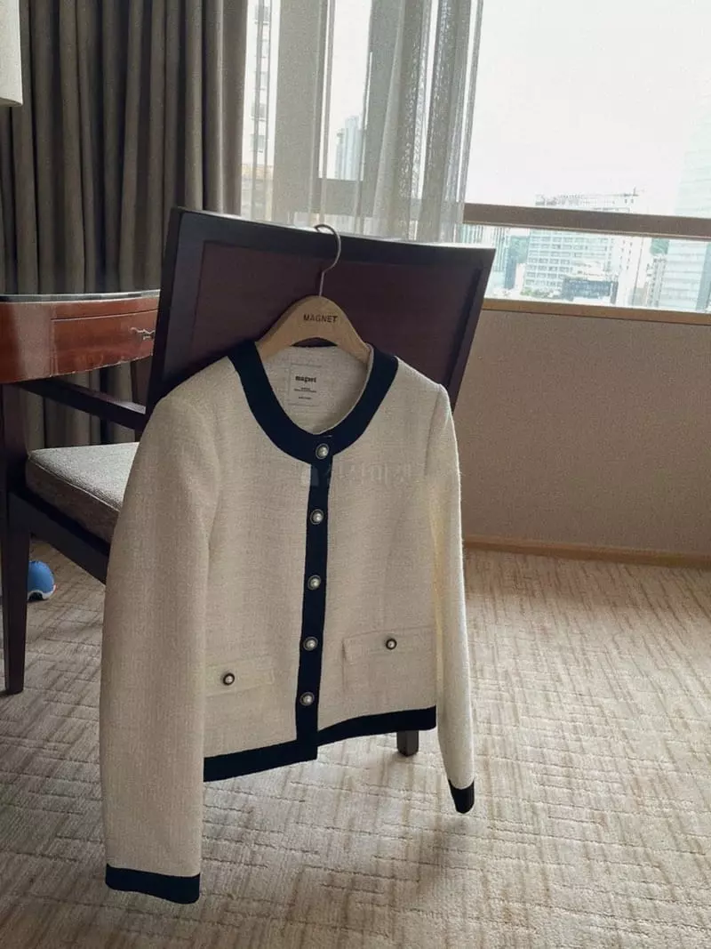 Magnet - Korean Women Fashion - #romanticstyle - Mos Twid Jacket - 6