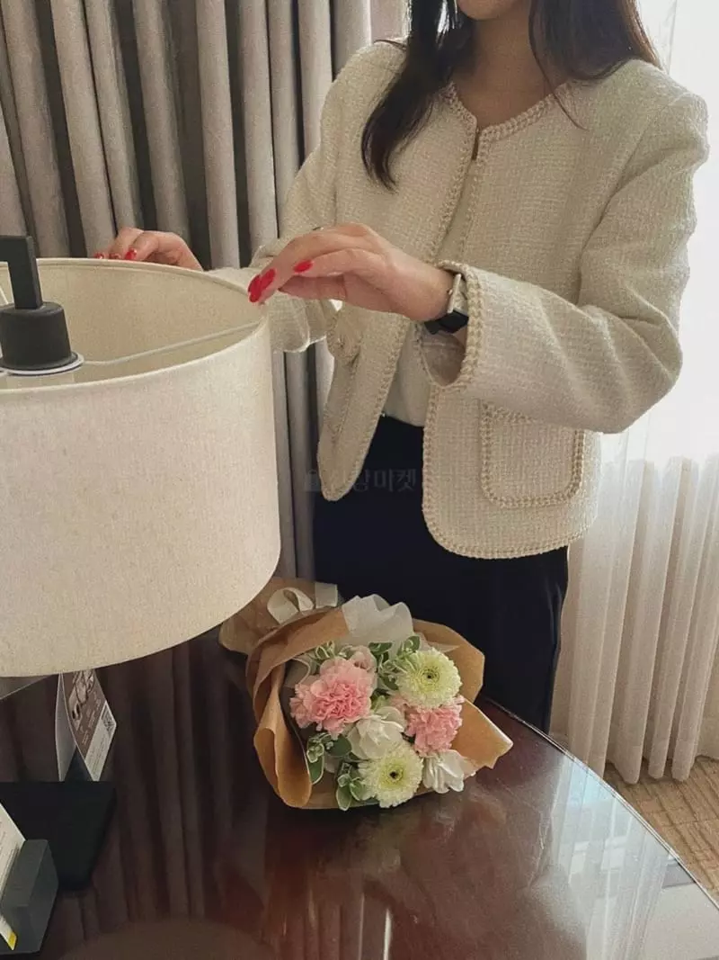 Magnet - Korean Women Fashion - #womensfashion - Jennifer Twid Jacket - 2