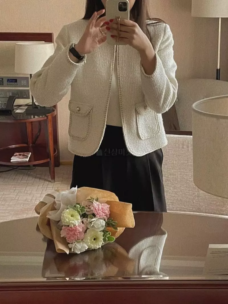 Magnet - Korean Women Fashion - #womensfashion - Jennifer Twid Jacket - 6