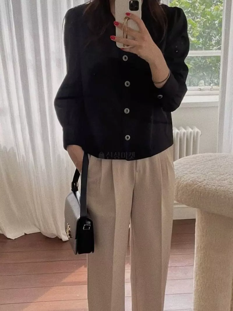 Magnet - Korean Women Fashion - #womensfashion - Rain Line Blouse - 5