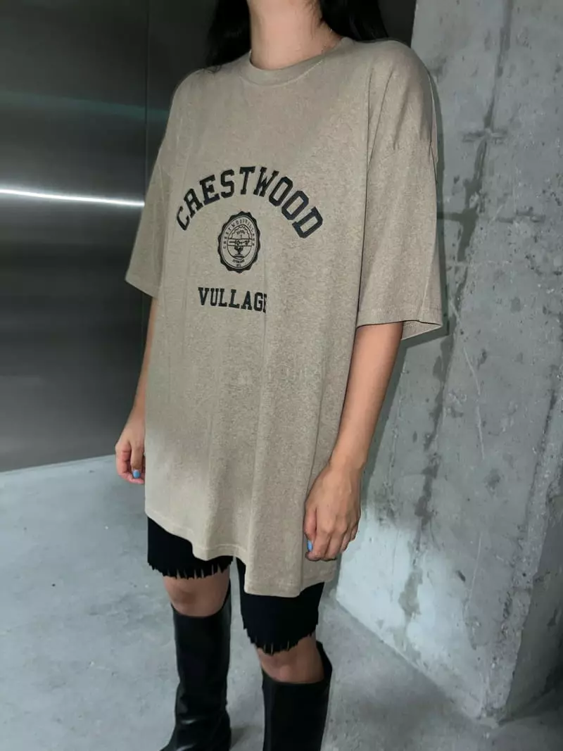 Maint - Korean Women Fashion - #momslook - Pigment Wahing Tee - 4
