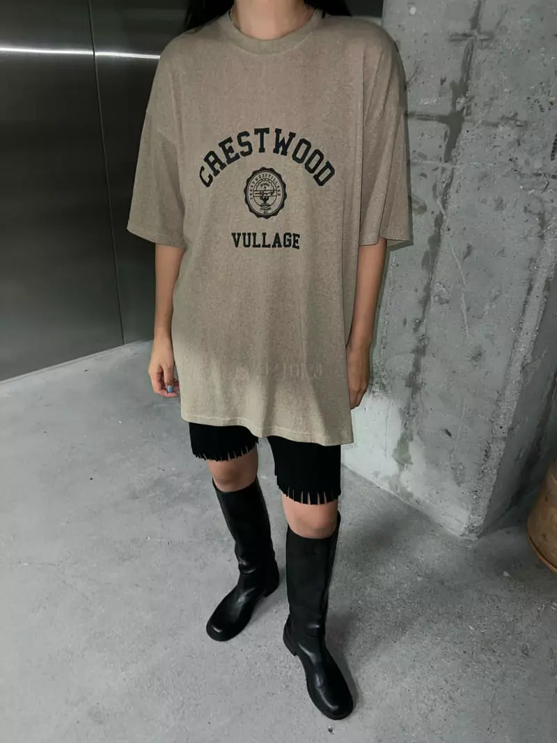 Maint - Korean Women Fashion - #momslook - Pigment Wahing Tee - 5