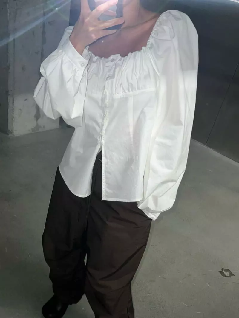 Maint - Korean Women Fashion - #momslook - From Blouse