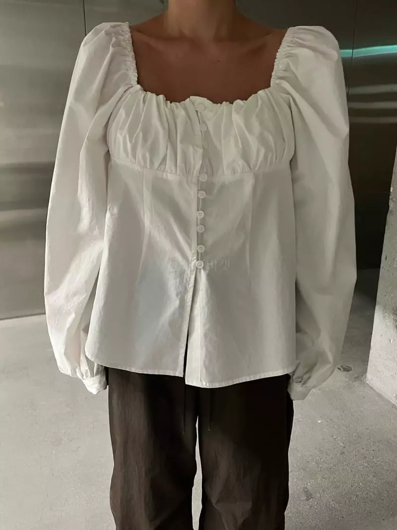Maint - Korean Women Fashion - #momslook - From Blouse - 2