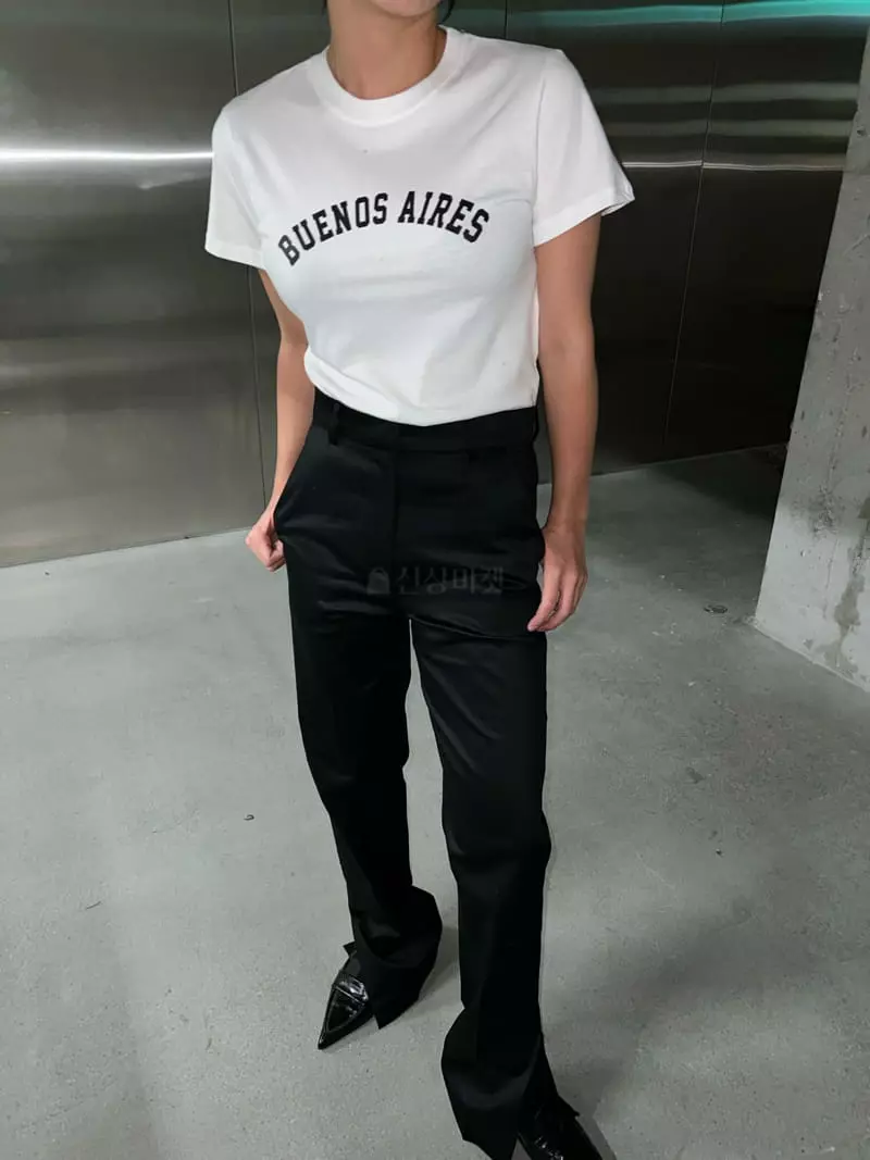 Maint - Korean Women Fashion - #momslook - Slit Pants - 9
