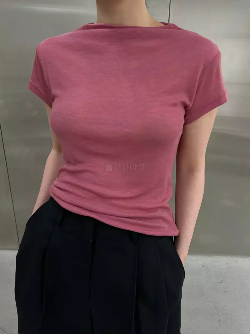 Maint - Korean Women Fashion - #momslook - Cash Tee - 3