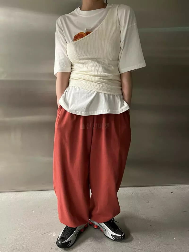Maint - Korean Women Fashion - #momslook - Unbal Top - 6