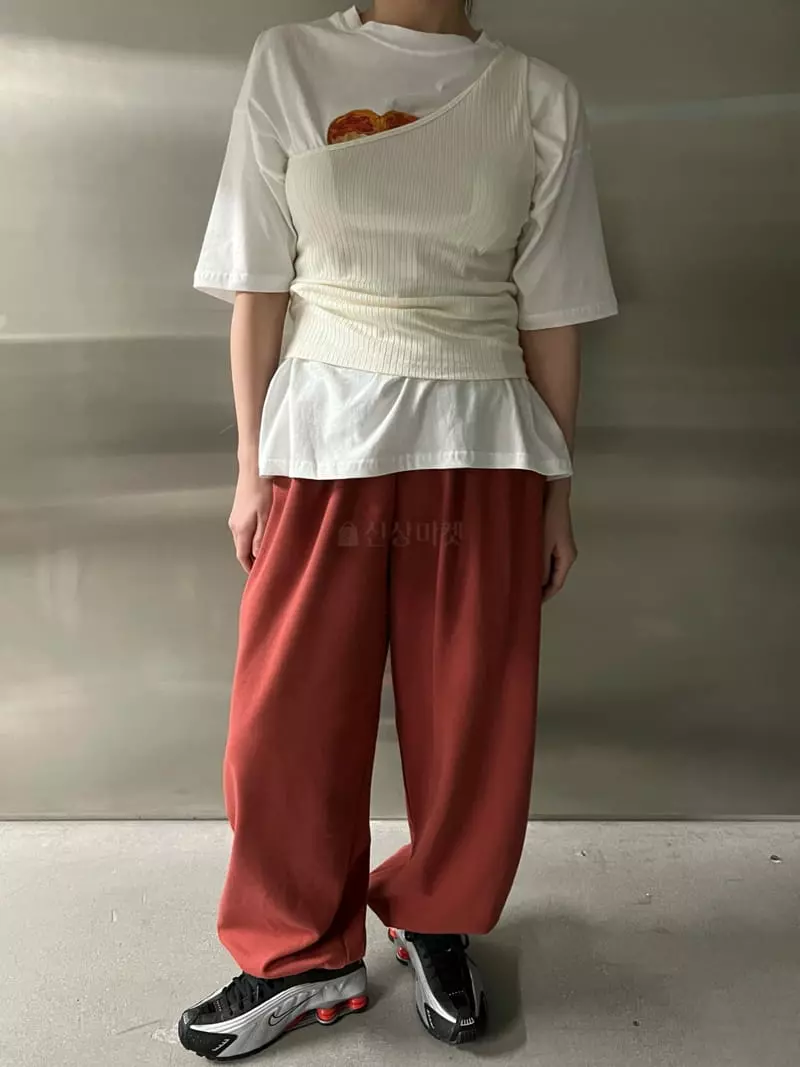 Maint - Korean Women Fashion - #momslook - Unbal Top - 8