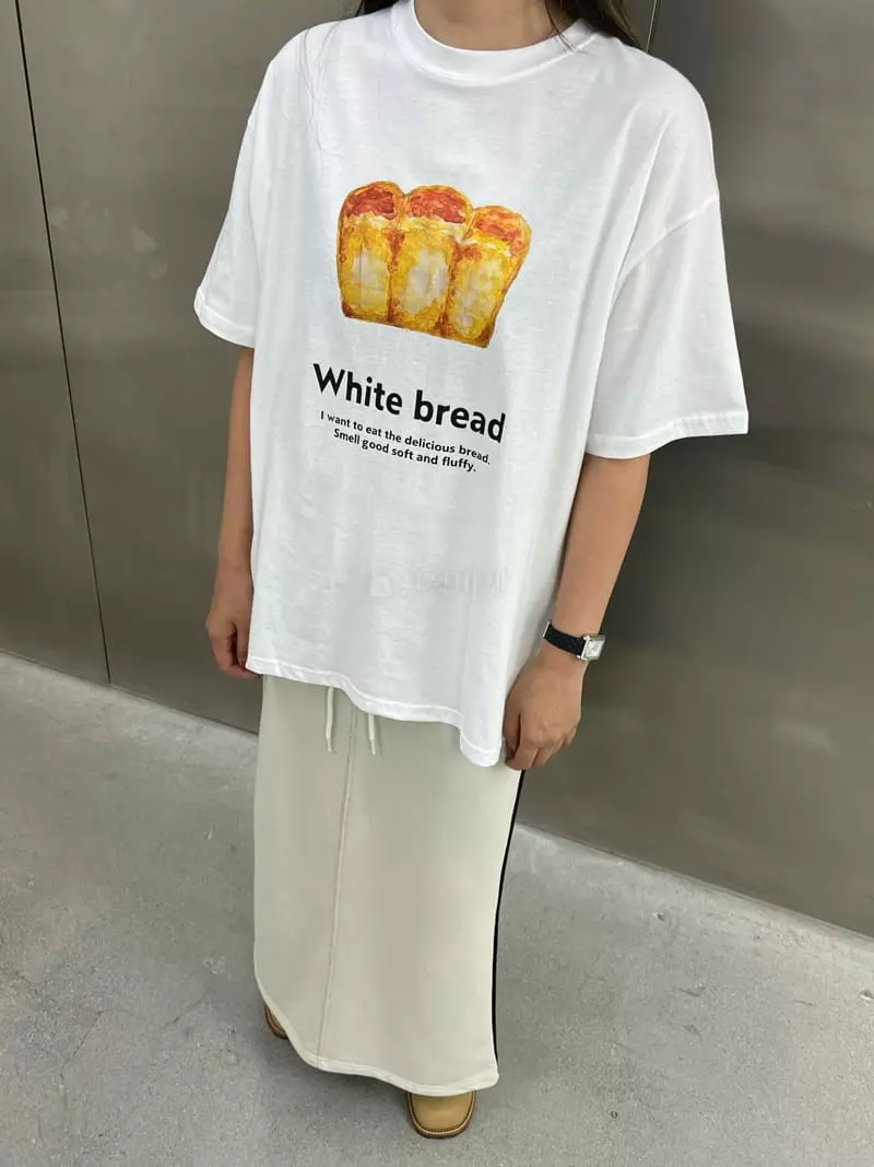 Maint - Korean Women Fashion - #momslook - Bread Tee